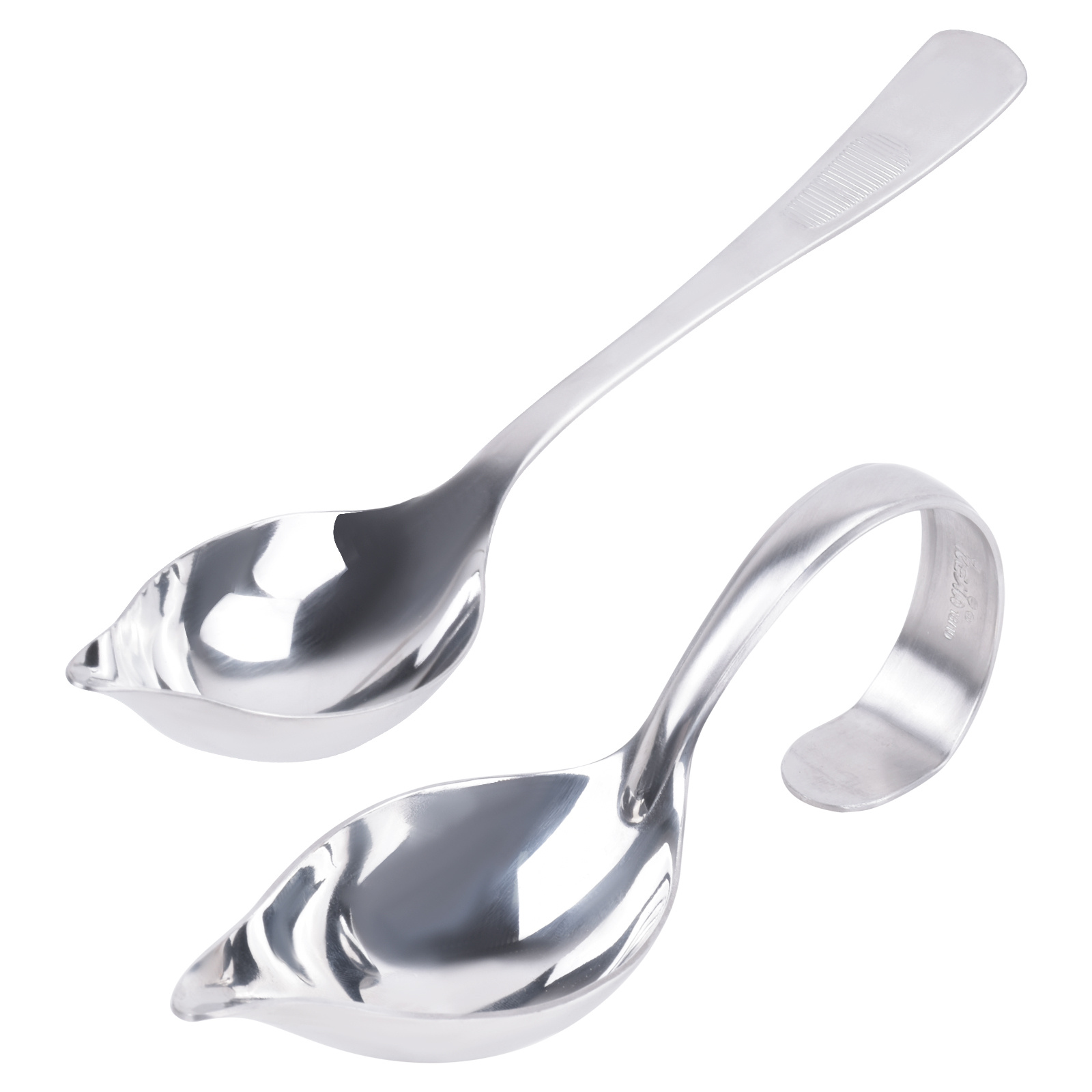 Ladle Spoon Sauce Spoons Soup Stainless Steel Gravy Serving Spout