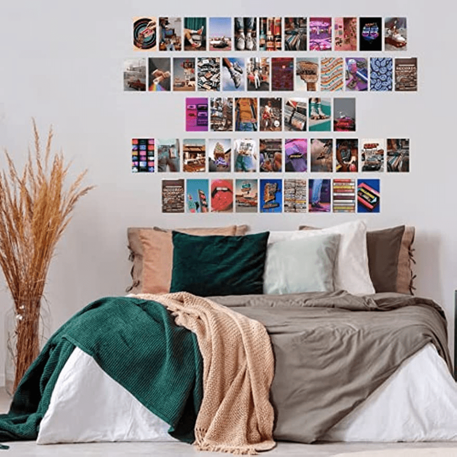Wall Collage Kit Doublesided Printed Aesthetic Picture Aesthetic Room