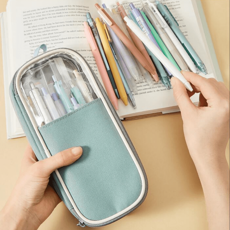 Acheter Trousse à crayons grande capacité sac à stylo multifonctionnel  mignon étudiant fille