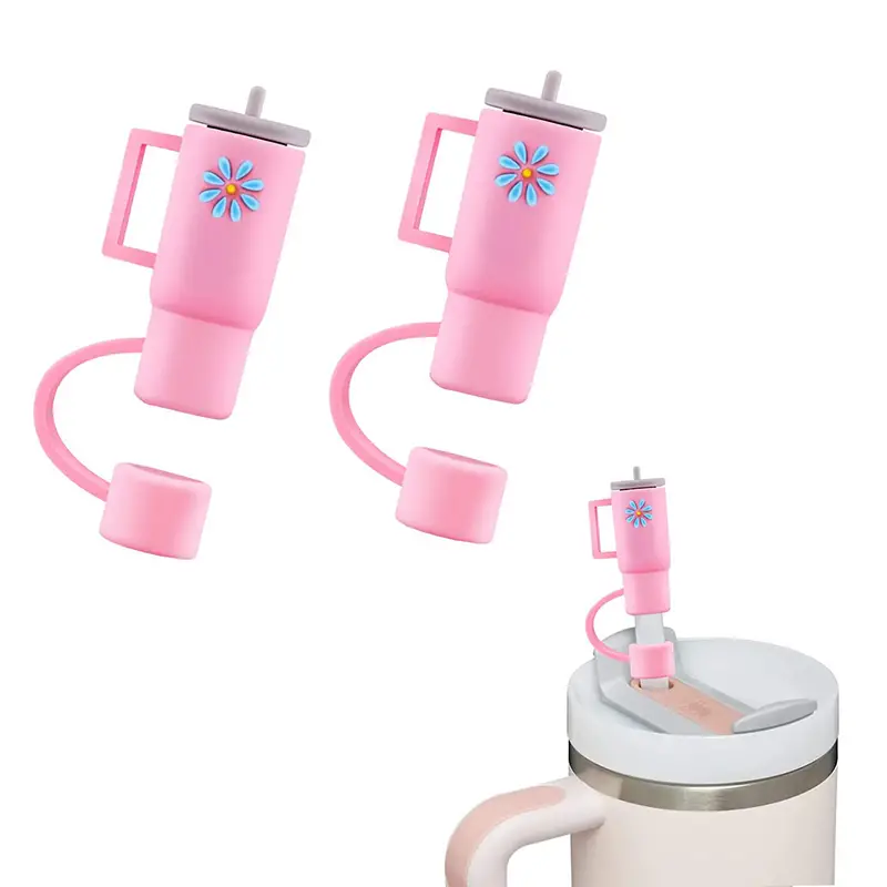 Cute Silicone Straw Stopper For Stanley Tumbler Fits - Temu