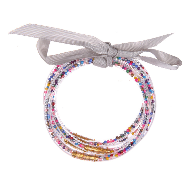 Silicone Buddhist Bracelet, Plastic Bracelet Colors
