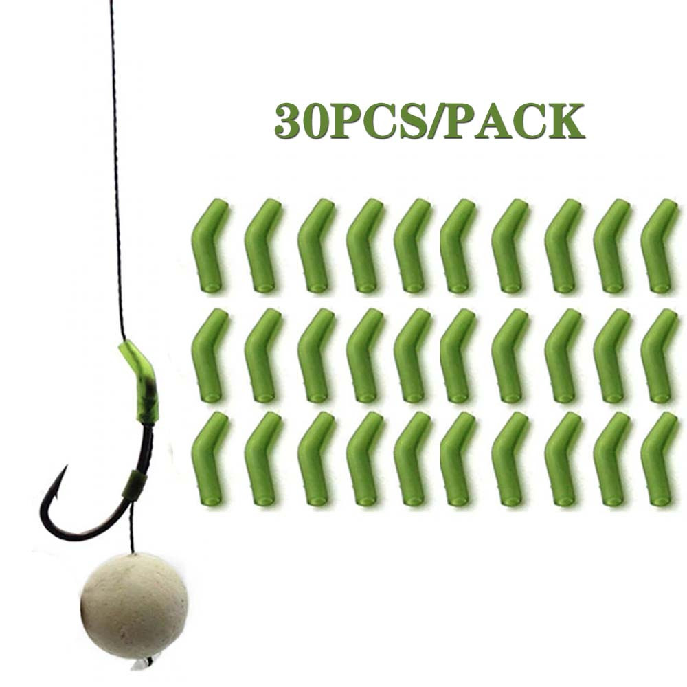 30pcs Anti-* Carp Fishing Sleeve with Helicopter Rig Tubing, Hook Swivel  Connector, and Line Protection