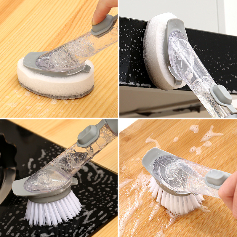 Multifunctional Hydraulic Cleaning Brush Kitchen Washing Pot - Temu