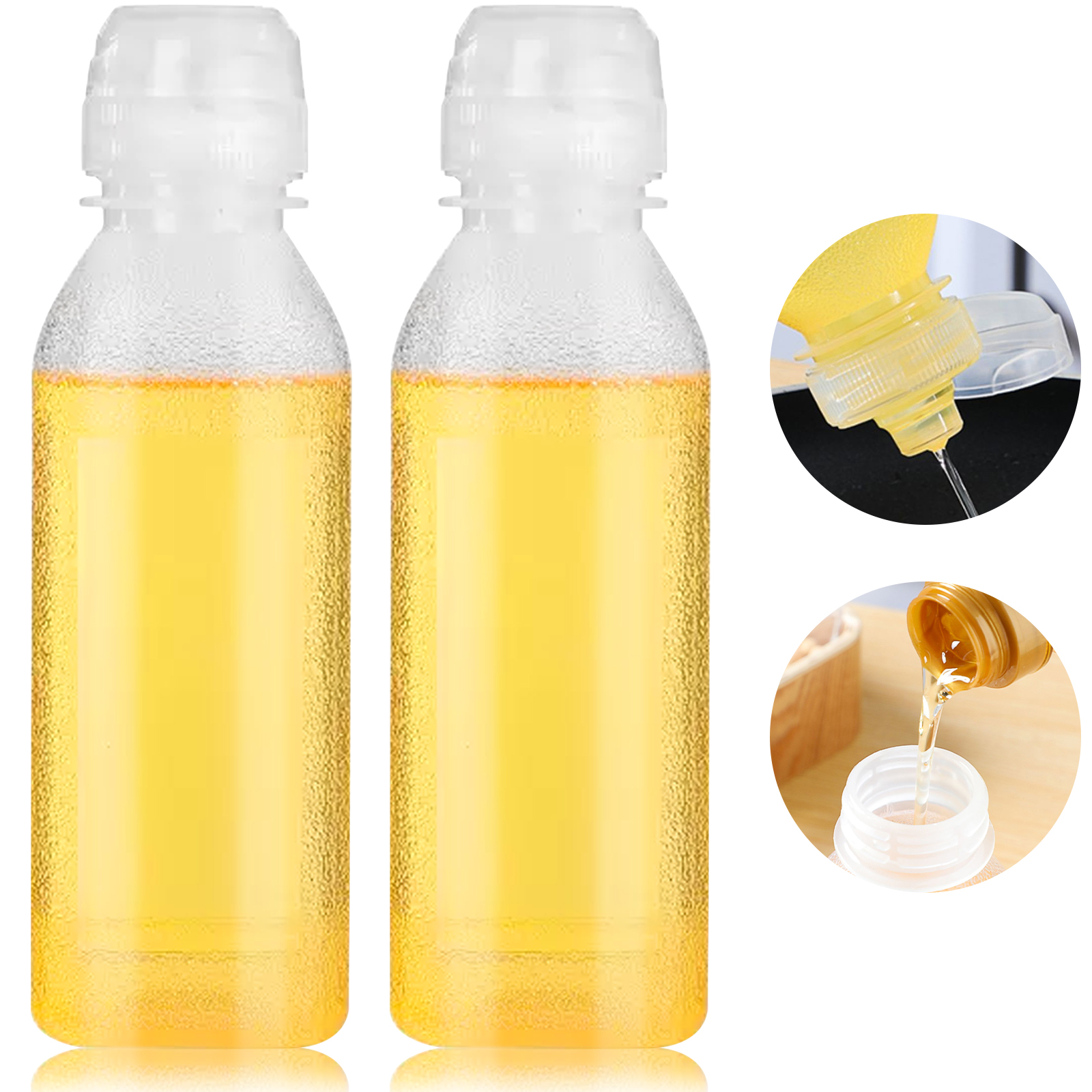 Squeeze Sauce Bottle Leak Proof Refillable Condiment - Temu