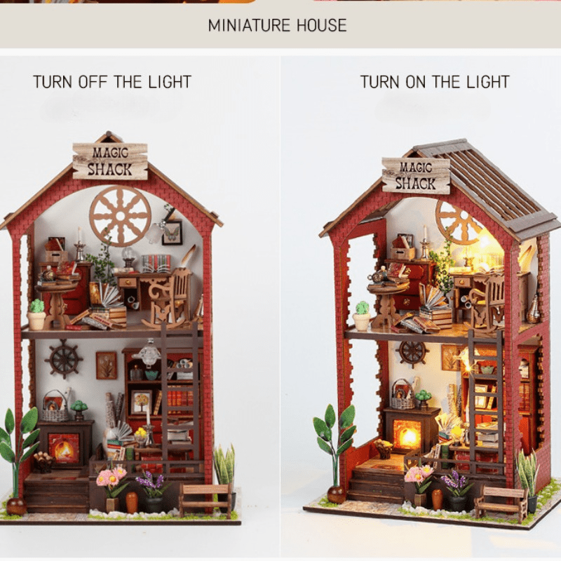  Bookend Magic House Building Kit Compatible