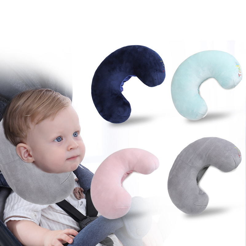 1pc Réglable Bébé Doux Tête Cou Support Enfants Voyage - Temu Canada