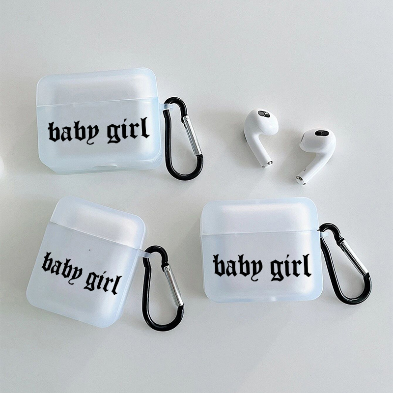 

Baby Girl Graphic Earphone Case For Airpods1/2, Airpods3, Airpods Pro, Airpods Pro (2nd Generation), Gift For Birthday, Cartoon Graphic Girlfriend, Boyfriend, Friend Or Yourself