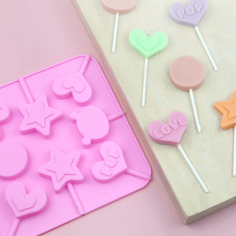 Silicone Lollipop Mold Set cake Pop Maker Kit - Temu