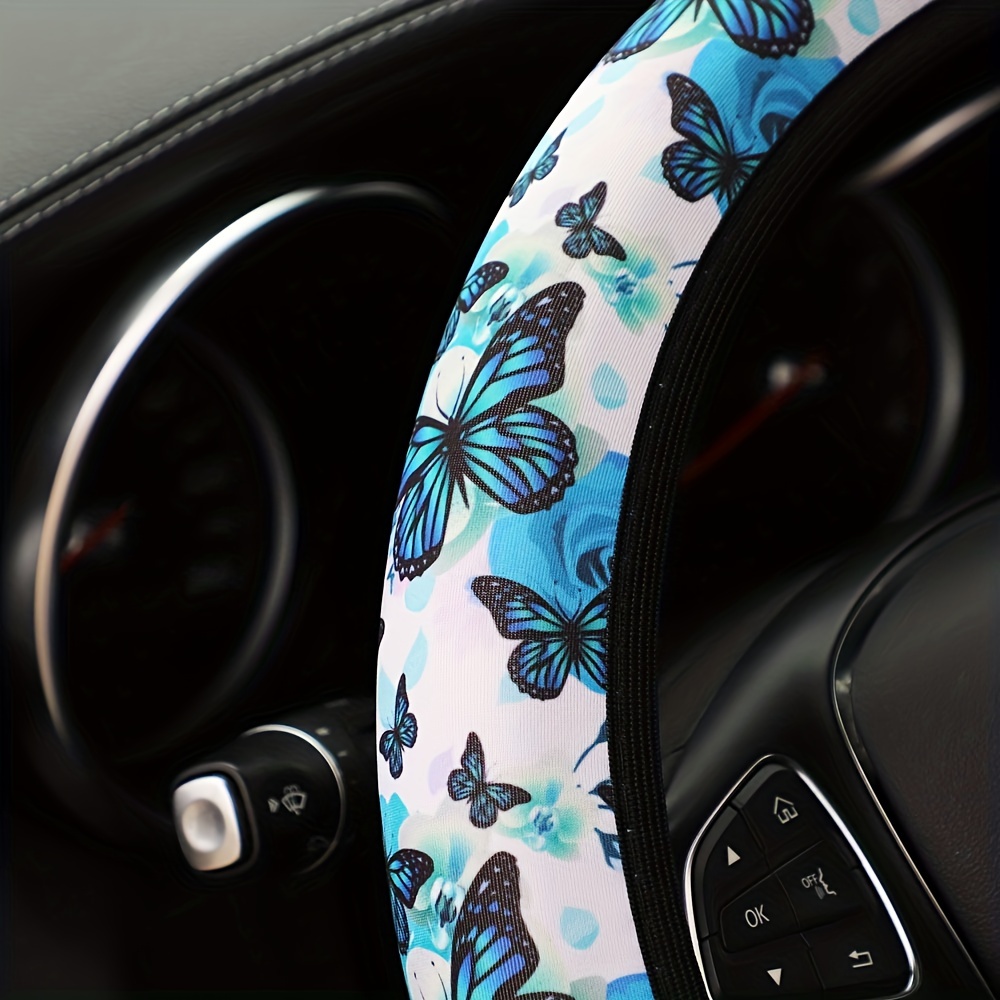 Butterfly Steering Wheel Cover Women's Car Accessories - Temu