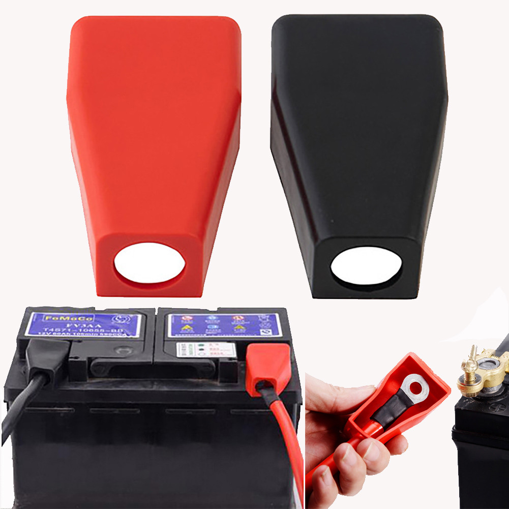 Hochwertige Autobatterie Isolierung Abdeckungen rot und schwarz  Klemmenschutz