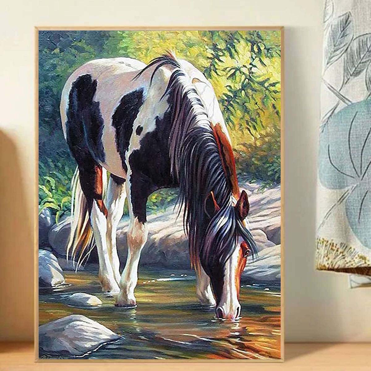 Snowflake Horse Animal, 5D Diamond Painting Kits