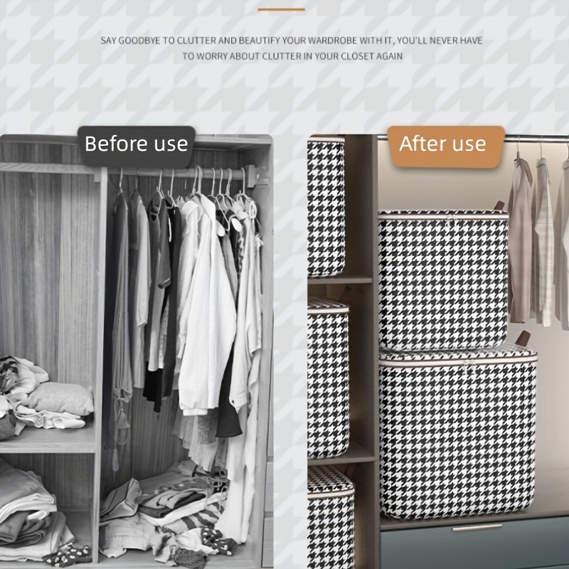 Portable Storage Bag Large Capacity Wardrobe Organizer
