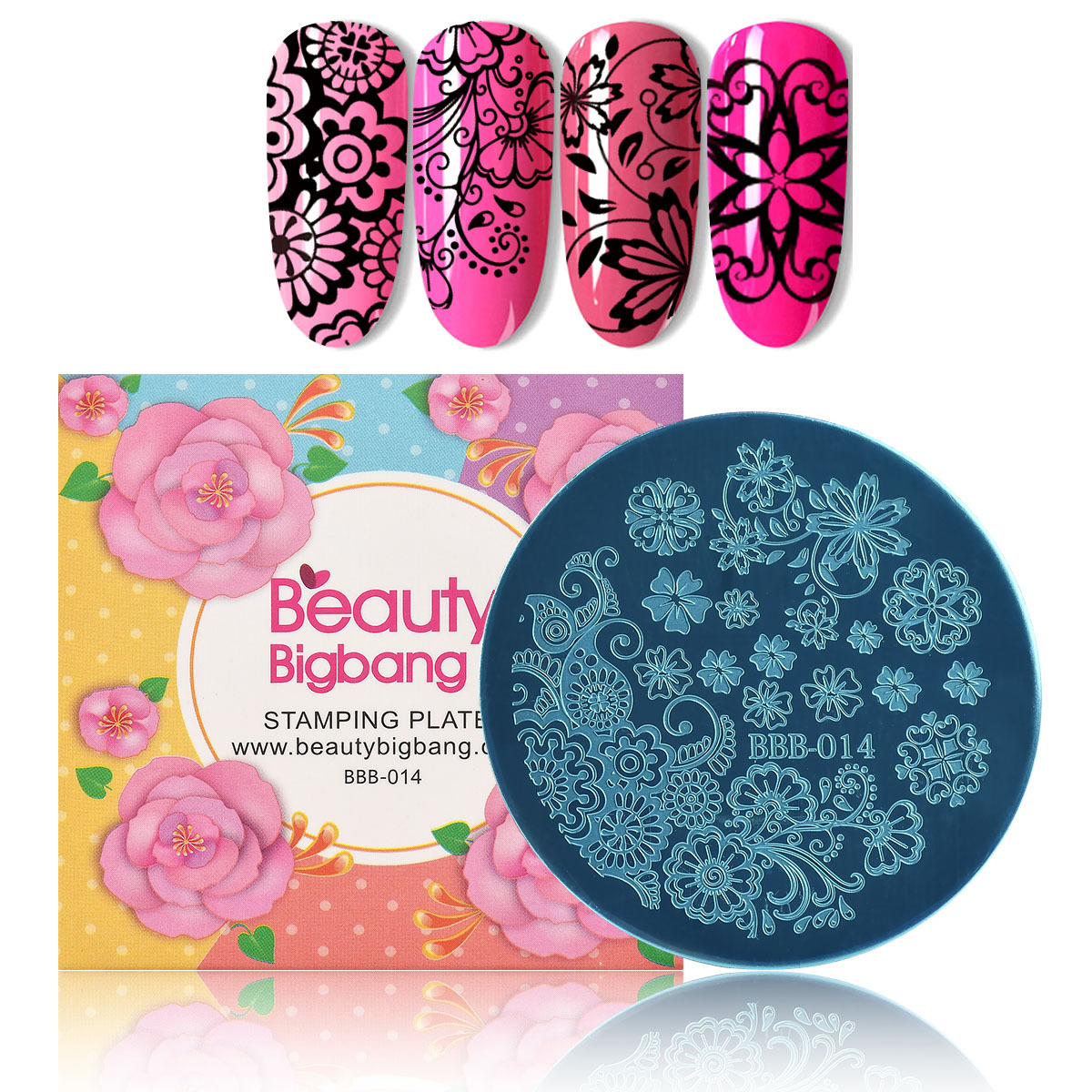 Nail Stamping Board Set, Silicone Nail Brush, Polishing Transfer Template,  Nail Tool DIY Template