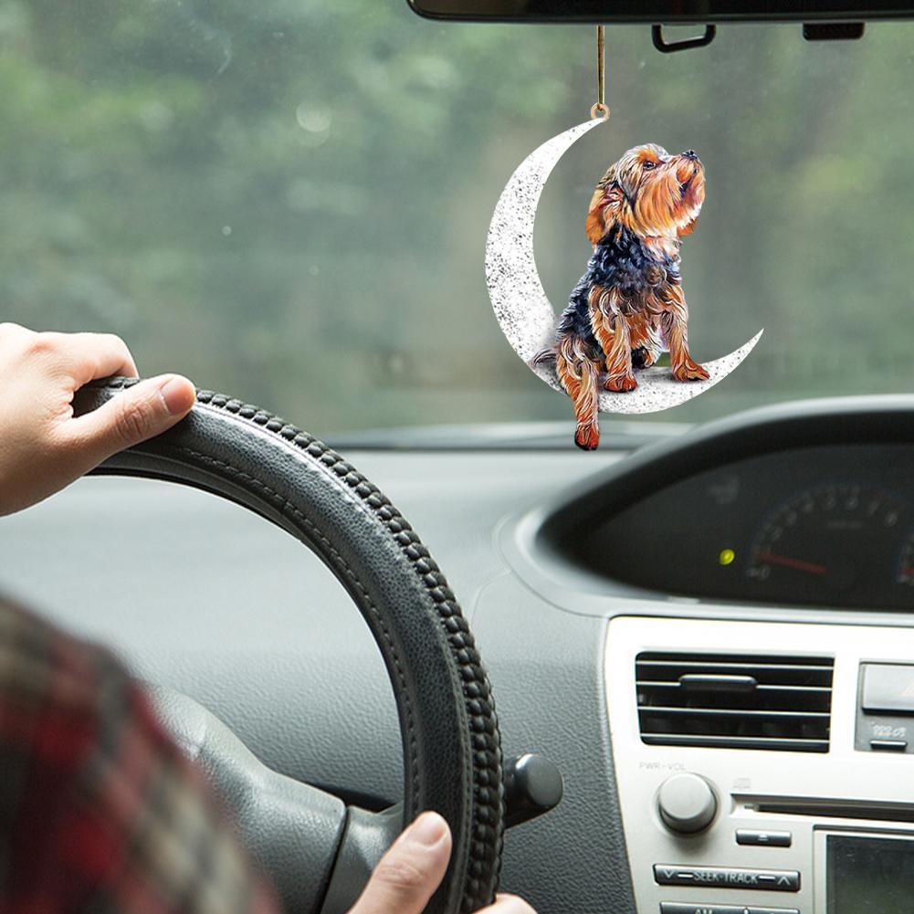 Cute Dog Monkey Car Hanging Ornament Perfect Interior Mirror Decoration  Home - Automotive - Temu