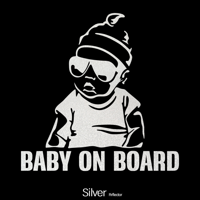 Baby on board Reflective Sticker