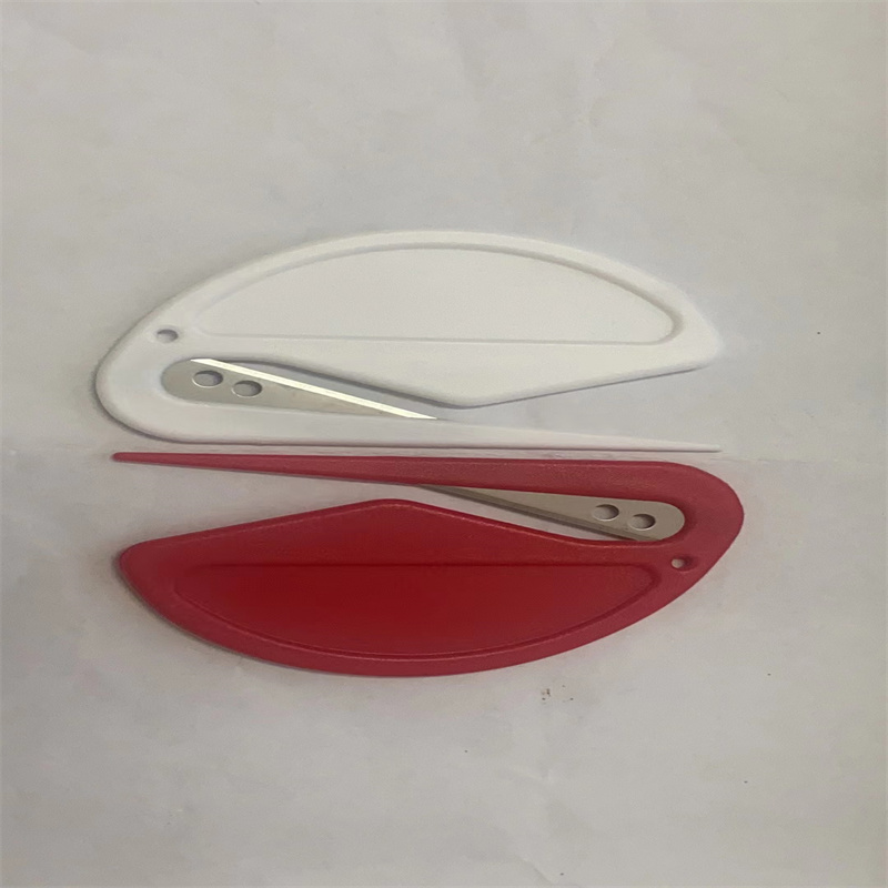2 Pcs Mini Plastic Letter Opener Sharp Mail Envelope Opener Safety Papers  Cutter