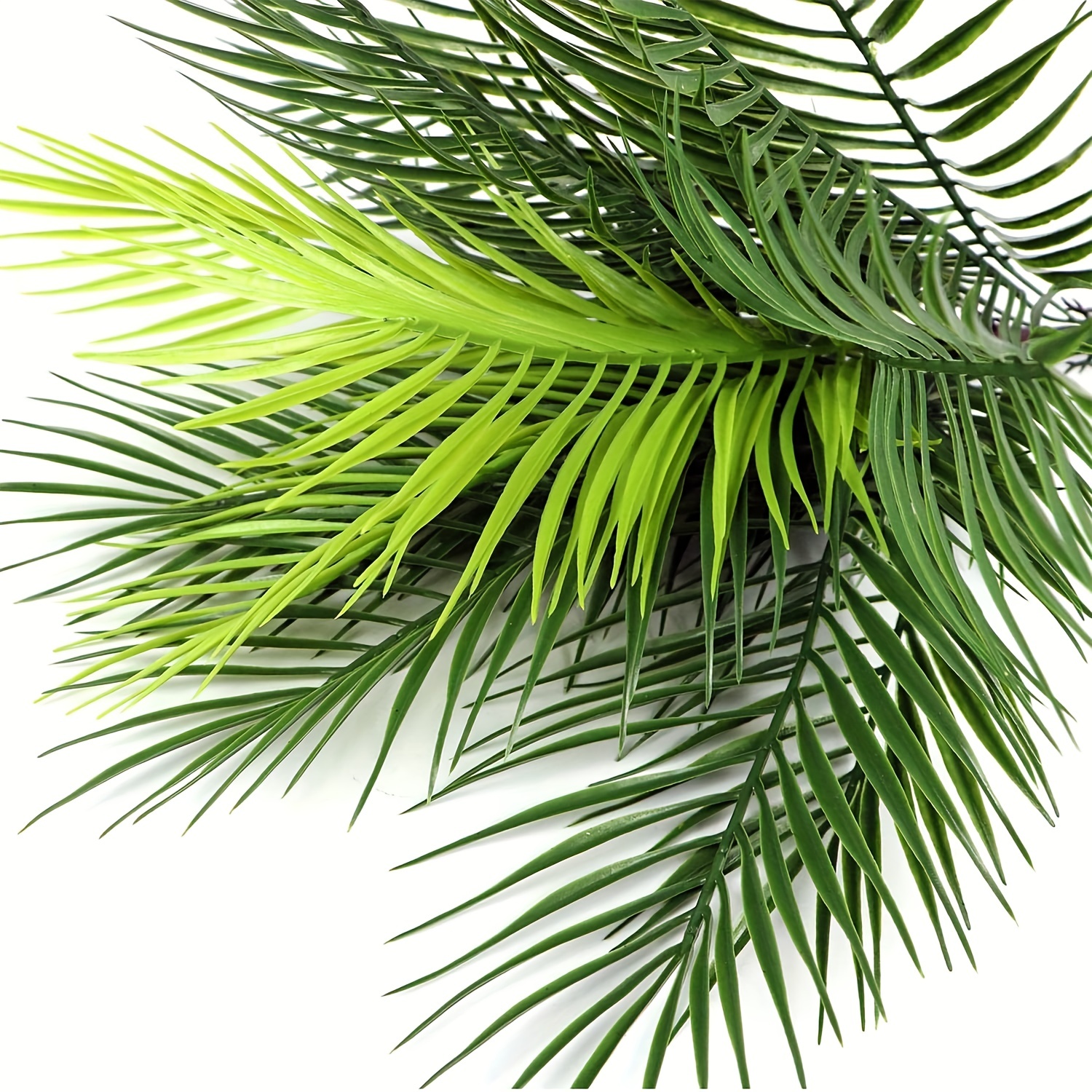 Tropical Palm Leaf Decor Set for Outdoor Parties
