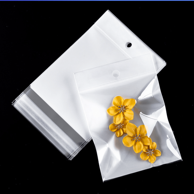 Clear Plastic Bags For Packaging, Clothing & T-shirts Strong Packing Self  Adhesive Cellophane Bag - Temu