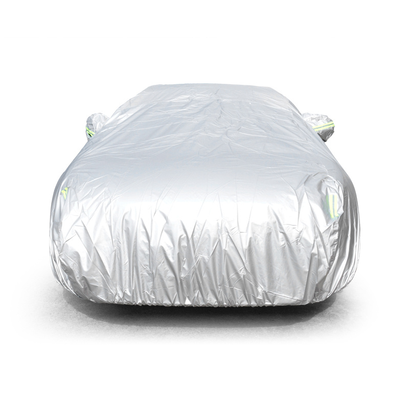 Car Cover Waterproof All Weather Windproof Snowproof UV Protection Outdoor  Indoor Full car Cover, Universal Fit for Sedan\u2026 (Fit Sedan Length  207-216 inch, Silver) 