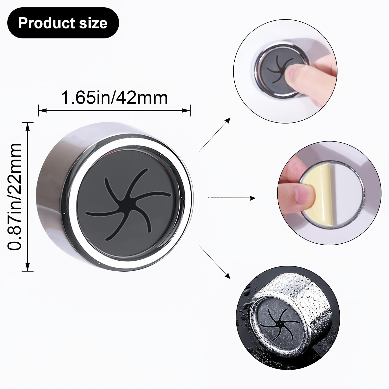 wall mount kitchen paper towel holder self   no drill design plastic dispenser for towels cloths wraps Product details 2