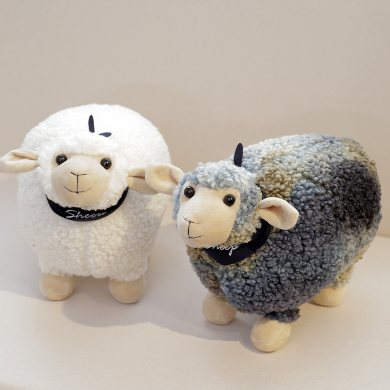 Sheep Doll Plush Toy Simulation Cute Version Ugly Cute Lamb - Temu