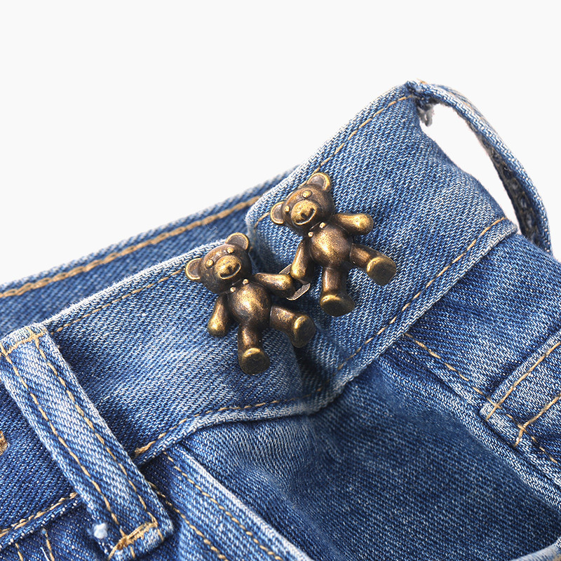 Botones De Osito Lindos Para Jeans Ajustadores De - Temu