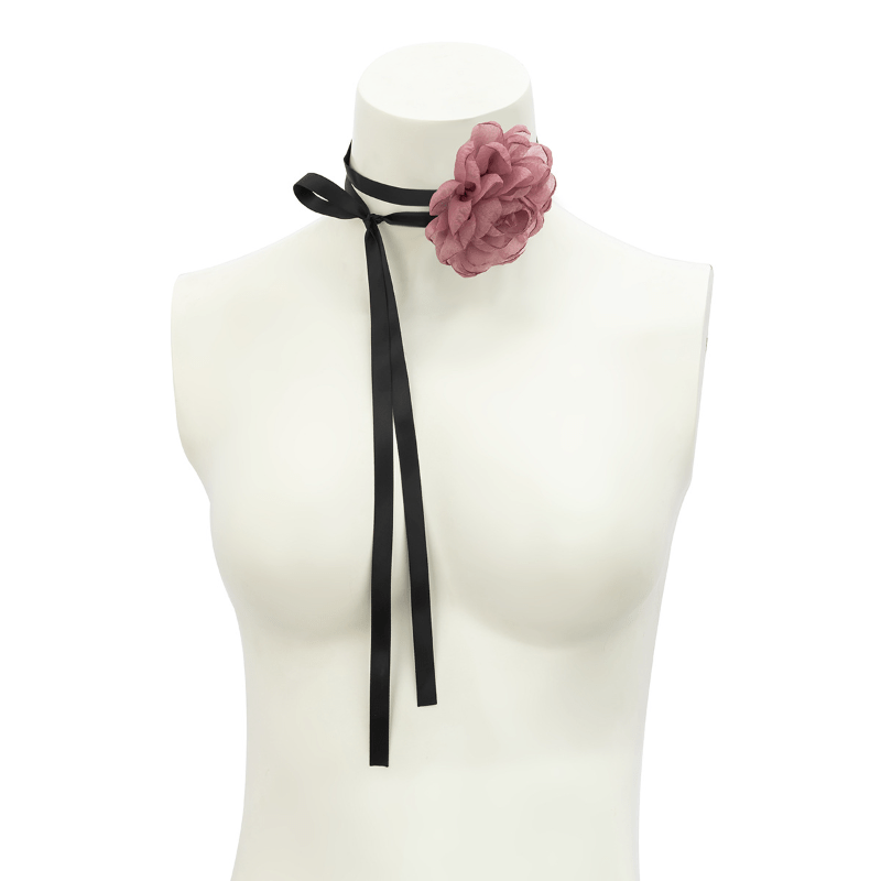 Black Halter-neck High Collar Scarf Silk Dress – SILKROSE