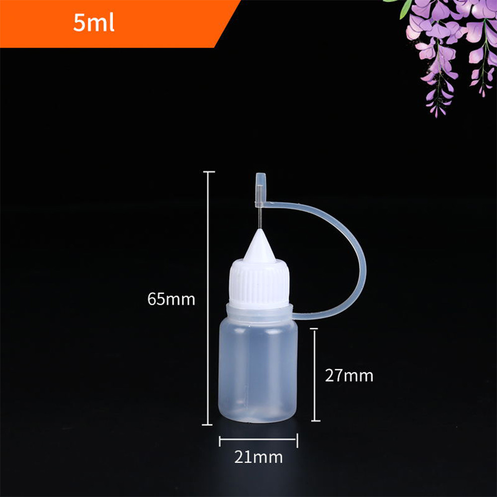 Vial Small Container Drop Bottles Pe Glue Applicator Bottle - Temu Australia