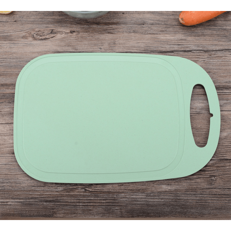 Nordic Four-color Plastic Cutting Board - Lightweight And Portable Kitchen  And Dormitory Serving Board With Knife Slots - Temu