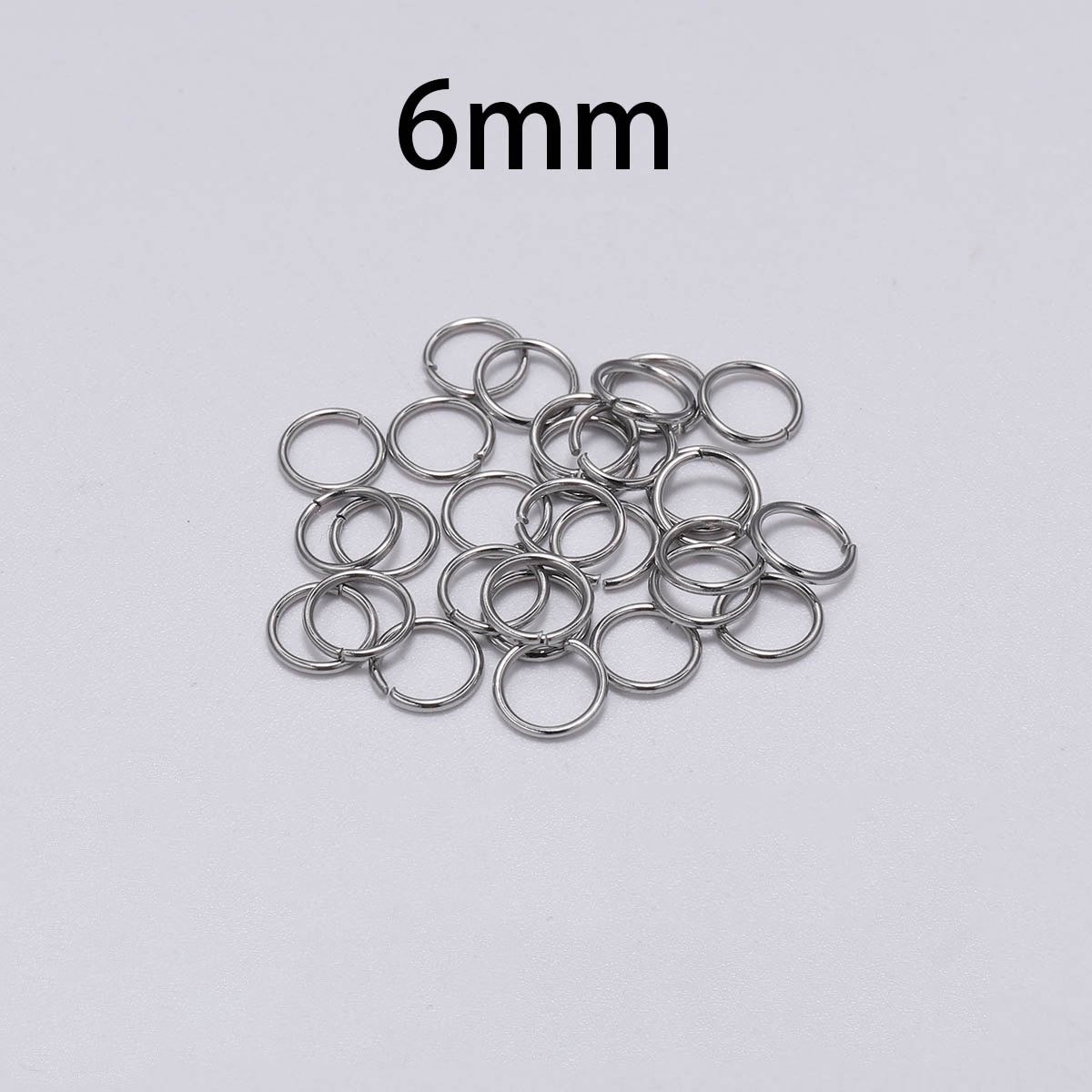 15mm Stainless Steel Open Jump Rings - 30 Pack – Easy Crafts