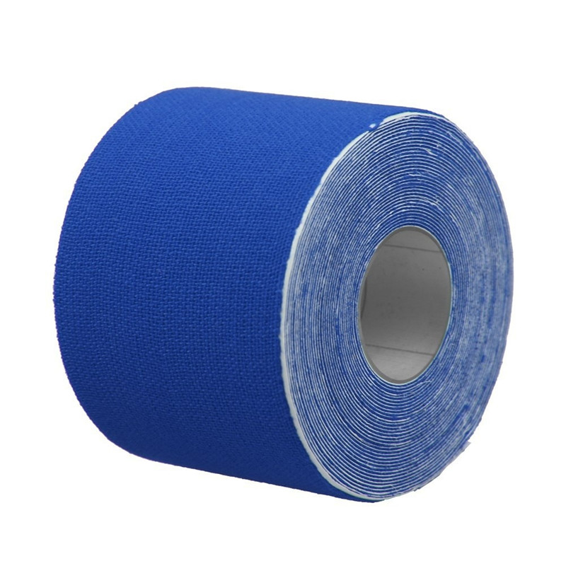  (135 Feet) Bulk Kinesiology Tape Waterproof Roll Sports Therapy  Support for Knee, Muscle, Wrist, Shoulder, Back / Original Uncut Premium  Therapeutic Elastic & Hypoallergenic Cotton - (Blue) : Health & Household