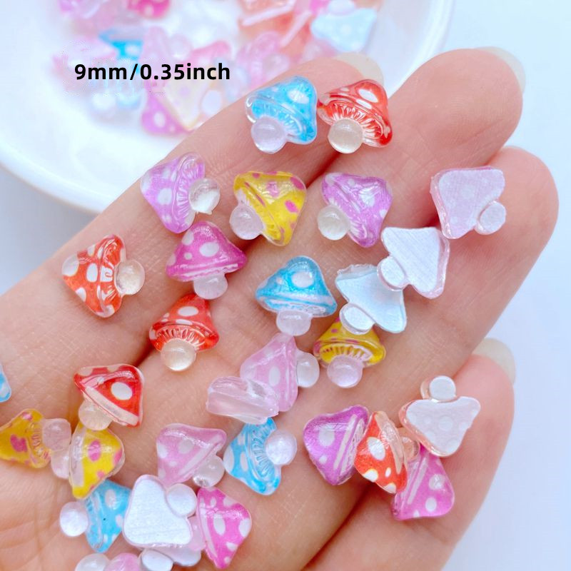 1 Jewels for Crafting Assorted Colorful Flat Back Heart Shaped Jewel Gems  Acryl