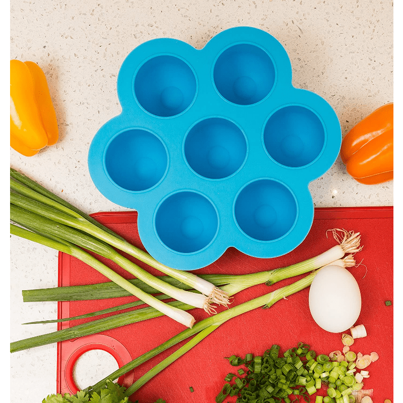 Instant Pot Silicone Egg Bite Molds - Fits 5qt, 6qt, 8qt Pressure Cooker -  Perfect For Sous Vide, Baby Food Storage, And Easy Meal Prep - Temu