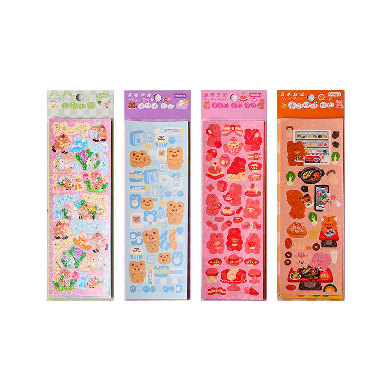 Kawaii Cartoon Girl Stickers for Journaling - 600PCS/100Sheets Colorful  Vinyl Cute Sticker for Laptop,Phone,Notebook,Journal,Handbook,Planner
