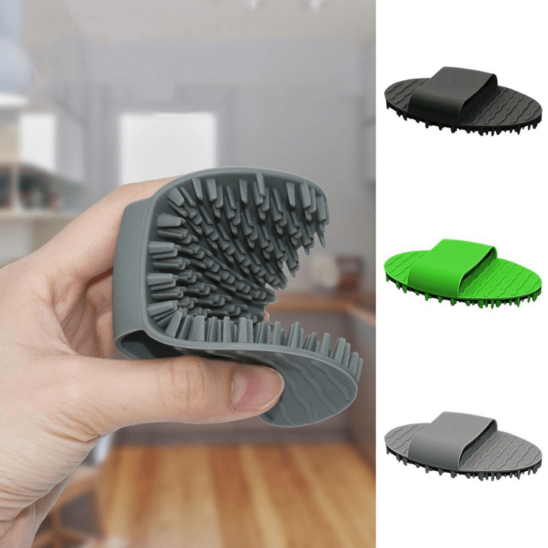 Multifunctional Fruit Vegetable Cleaning Brush food-grade silicone