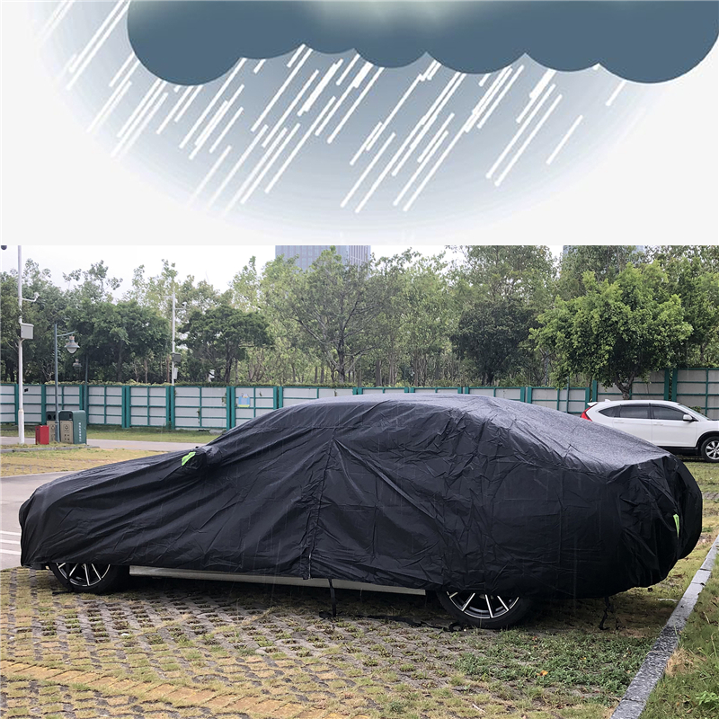 Universal Full Car Cover UV Protection Outdoor Indoor Breathable - Size L 