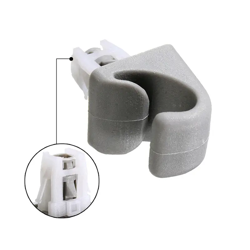 Lot De 4 Crochets De Pare-Soleil Pour Audi - Clips De Rechange Gris Pour A1 A3 A4 A5 Q3 Q5