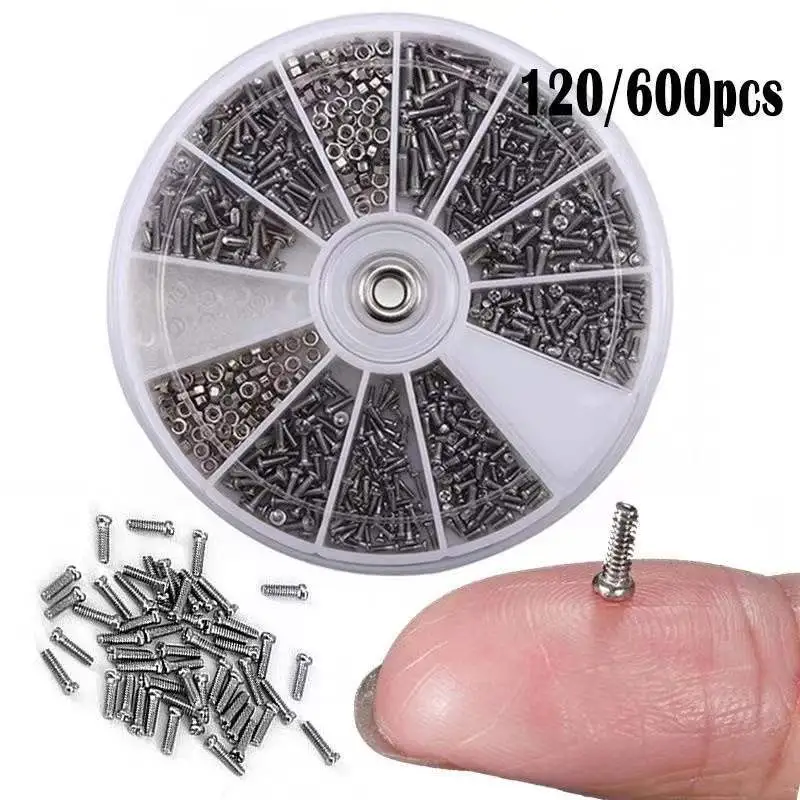 Tornillos De Cabeza Plana Con Cabeza De Cruz De Acero