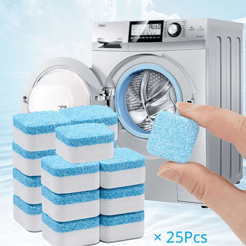 UPGRADED]Washing Machine Cleaner Washer Deep Solid Cleaning Effervescent  Tablet