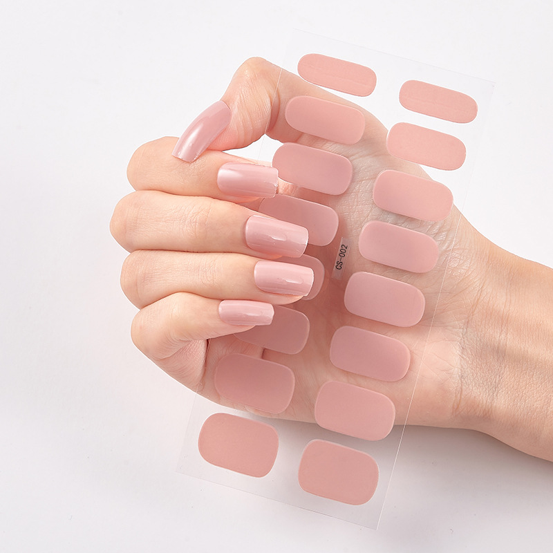 Nail Polish Stickers Full Cover Nail Wraps Self Adhesive Manicure Stickers