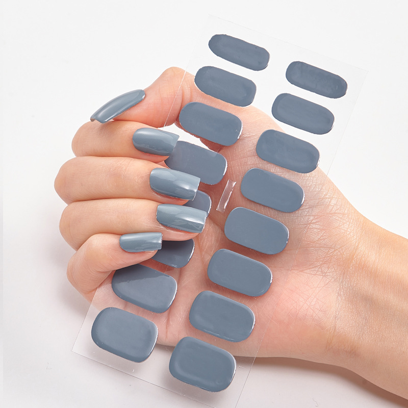 Nail Polish Stickers Full Cover Nail Wraps Self Adhesive Manicure Stickers