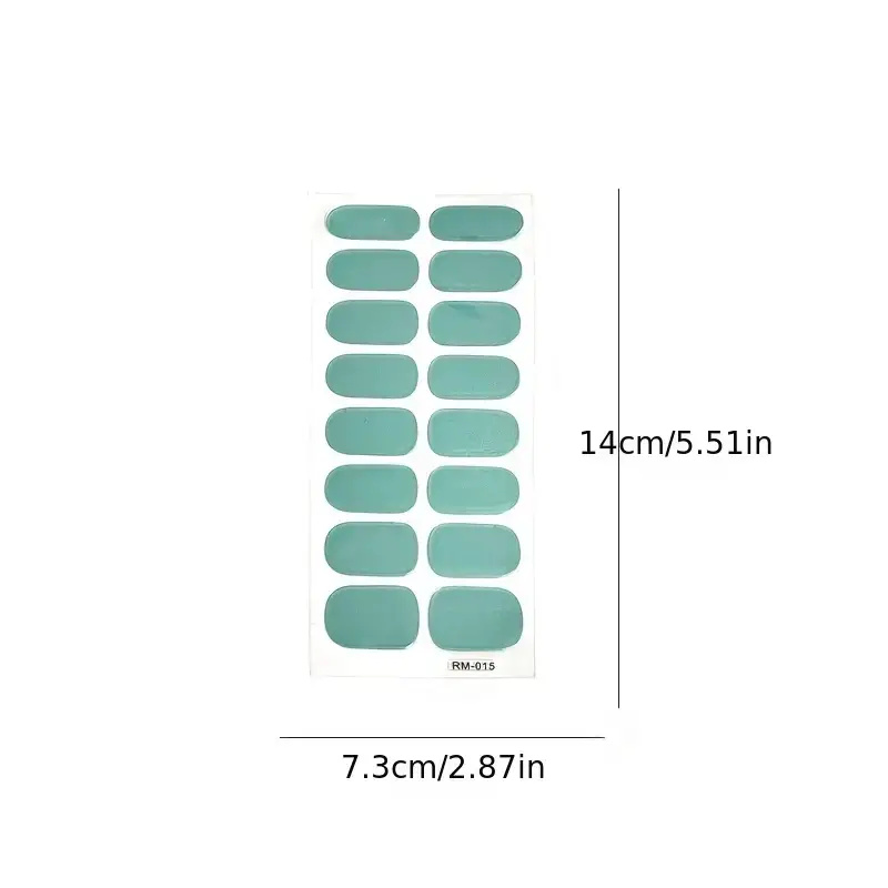 Nail Polish Stickers Full Cover Nail Wraps Self Adhesive Manicure Stickers