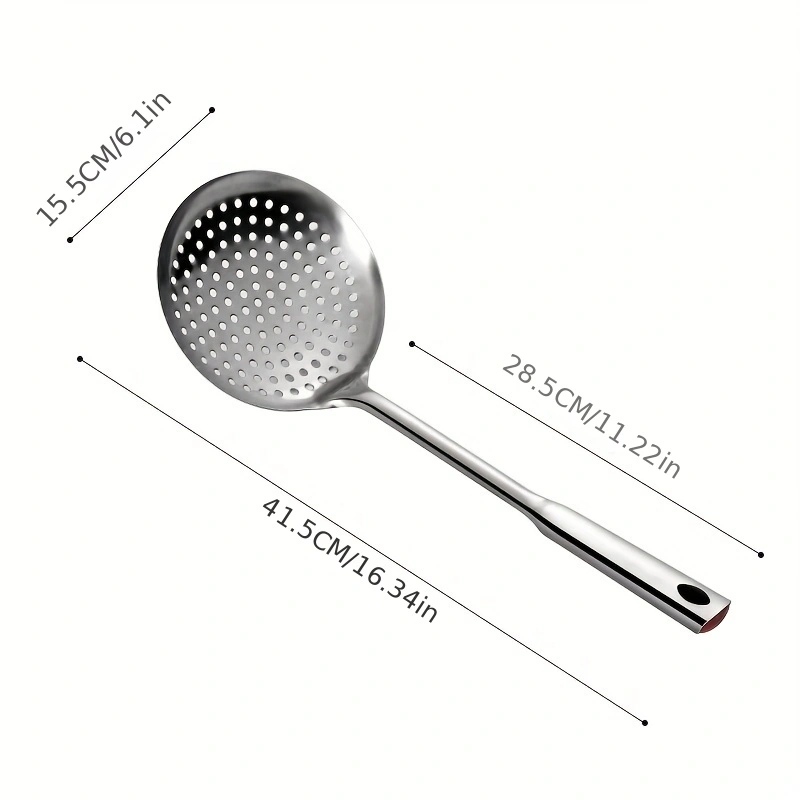 Colander Spoon Pots Skimmer Spoon Stainless Steel - Temu