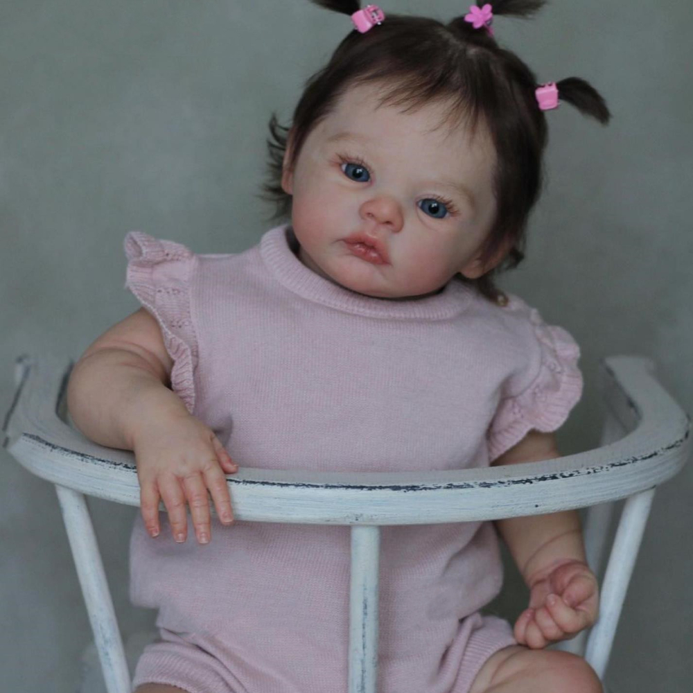 Reborn Girl Doll 48cm Full Silicone Body Realistic Doll Baby Toys