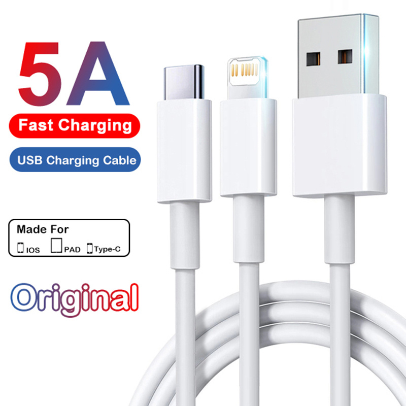Or rose-2m-PZOZ-Câble USB de Charge Rapide pour iPhone, Chargeur pour  Modèles 14 13 12 11 Pro Max Xs Xr X 8 p