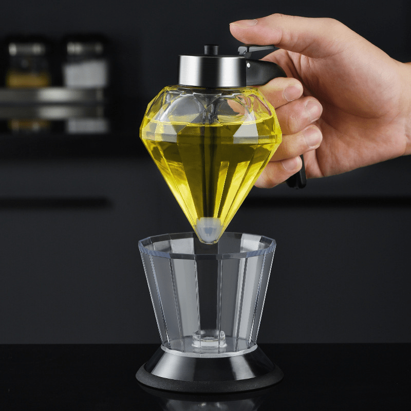 Dust proof Diamond shaped Oil Pot: Keep Your Honey Soy Sauce - Temu