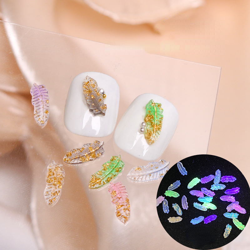 3D Nail Charms 10PCS Cute Bear Flat Back Resin Ornament Nail Jewelry Nail  Art