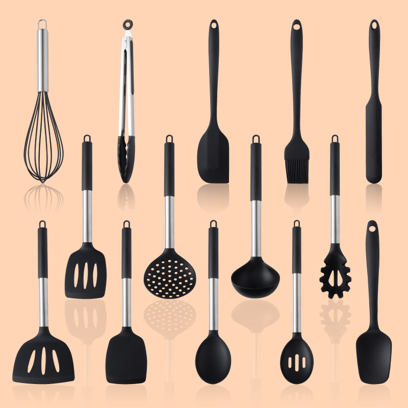 Kitchen Utensils Including Spatula Ladle Whisk Tong - Temu