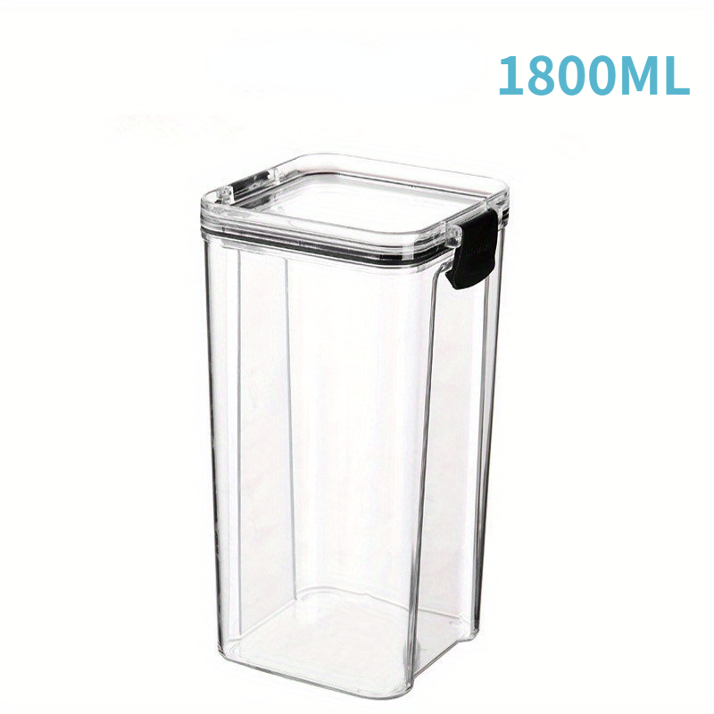 700/1300/1800ML Food Storage Container Plastic Kitchen