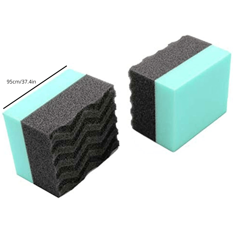 2 Pack Large Tire Shine Applicator Pad Durable And Reusable Hexgrip Tire  Dressin